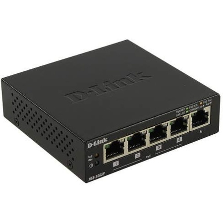 Коммутатор D-Link DES-1005P/B1A