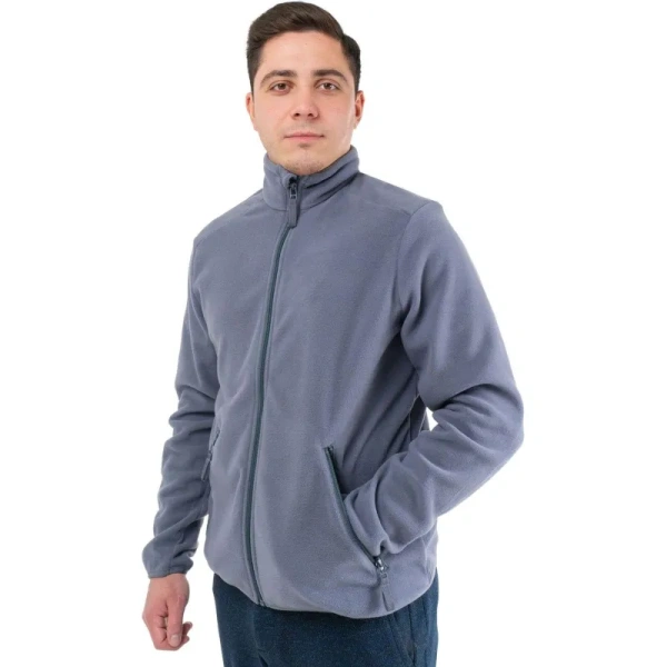 Толстовкa флисовая серая размер M (44-46)