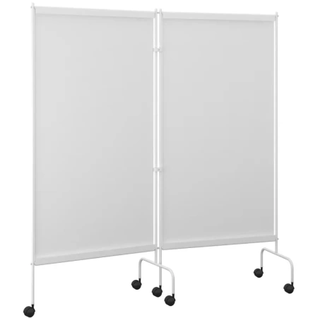 Ширма медицинская двухсекционная ШМ/МСК-2302 (белый, 1600х1720 мм)