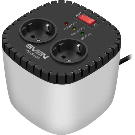 Стабилизатор напряжения Sven VR-F600 (SV-022570) Стабилизатор напряжения Sven VR-F600 (SV-022570)