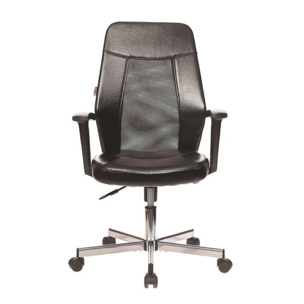 Кресло офисное Easy Chair 225 DSL PTW черное (искусственная кожа/сетка/пластик/металл)