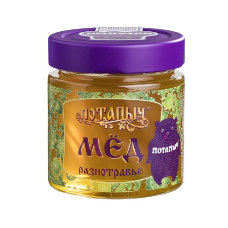 Мед Потапыч разнотравье 250 г