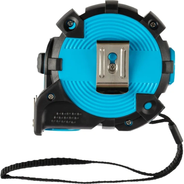 Рулетка строительная TOPFORT Extra 10 м х 25 мм с магнитным зацепом и  автостопом в прорезиненном корпусе (1990400)