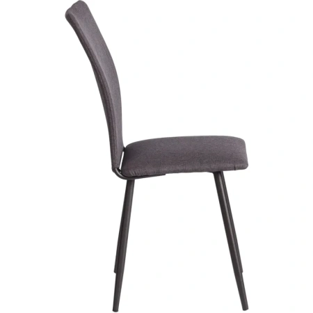 Стул обеденный Комус Мебель Fabbi тёмно-серый (ткань, металл)