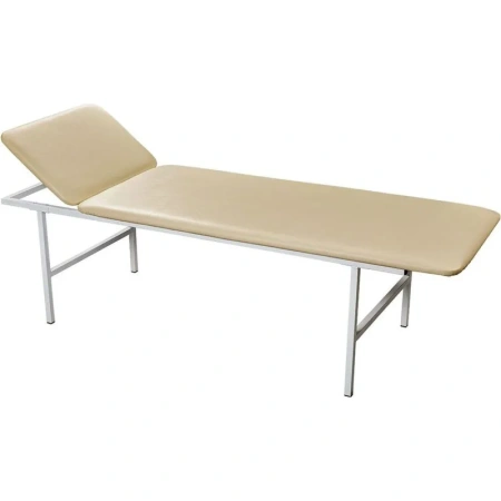 Кушетка медицинская МД КС (бежевый/белый, 1930х670х560 мм)