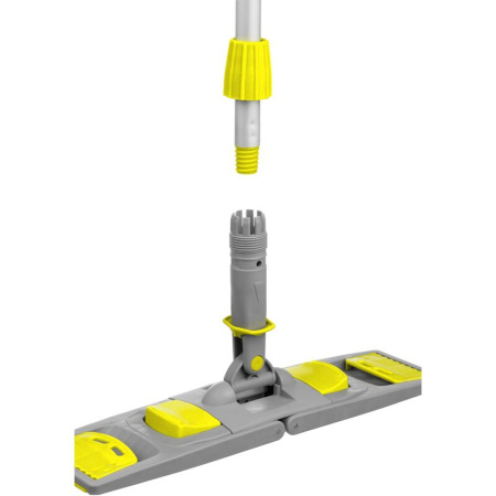 Держатель для мопов Luscan Professional 40х11 см пластик желтый