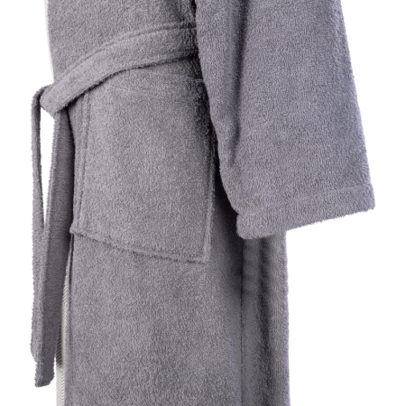 Халат махровый Комус Delray 50-52 (L-XL) антрацит