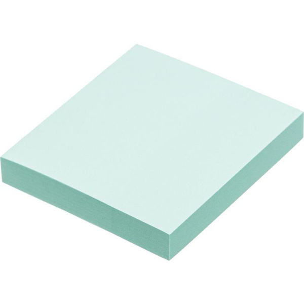 Стикеры Attache 51х51 мм пастельные голубые (1 блок, 100 листов)