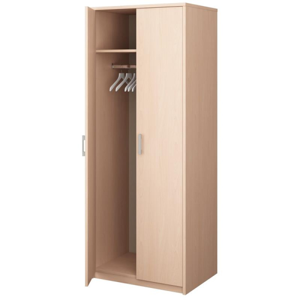 Шкаф для одежды Арго А-307 (бук, 770х580х2000 мм)