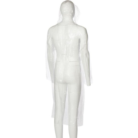 Дождевик Garden Show на кнопках прозрачный размер L (466629)