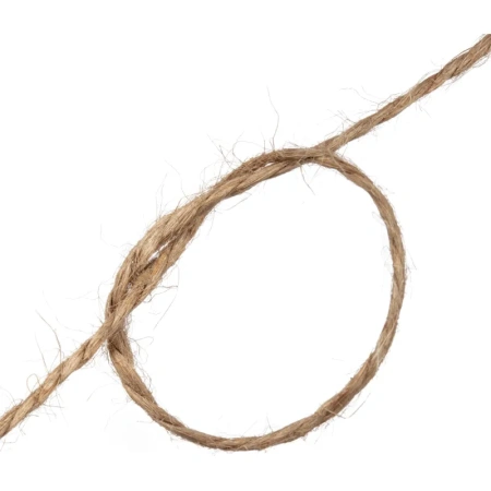 Шпагат джутовый полированный 1200 текс (длина 500 м, 0.56 кг в бобине)