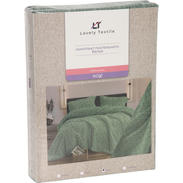 Постельное бельё Lovely textile Контур (1.5-спальное, бязь)