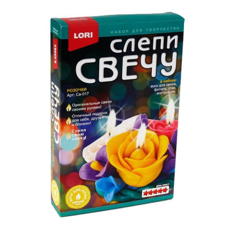 Набор для изготовления свечи Lori Розочки
