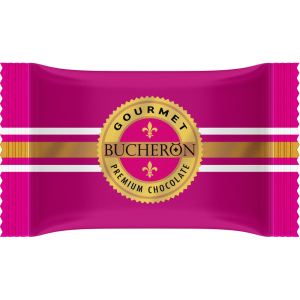 Конфеты шоколадные Bucheron Gourmet малина с молоком 130 г
