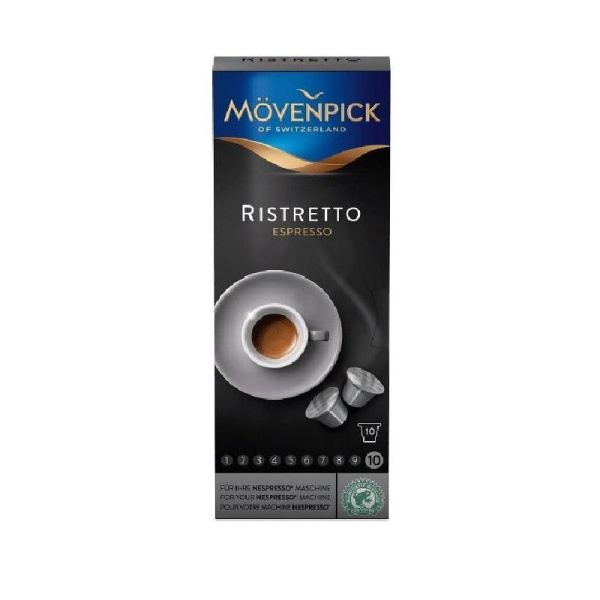 Кофе в капсулах Movenpick Espresso Ristretto (10 штук в упаковке)