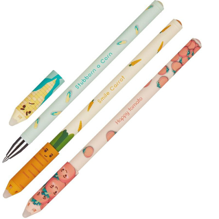 Ручка гелевая со стираемыми чернилами M&G Farm Story синяя (толщина линии 0.35 мм)