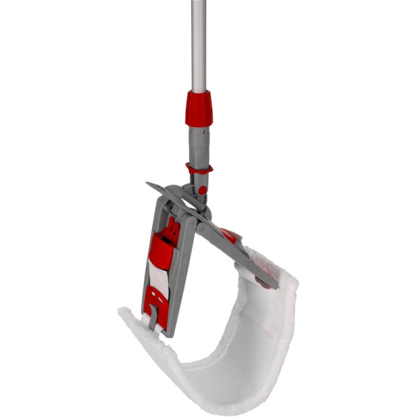 Держатель для мопов Luscan Professional 50х11 см пластик красный