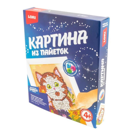 Картина из пайеток Lori Котенок