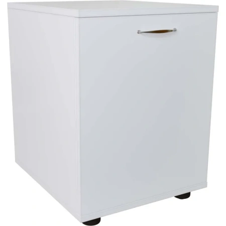 Тумба прикроватная Север (белый шагрень, 400х450х500 мм)