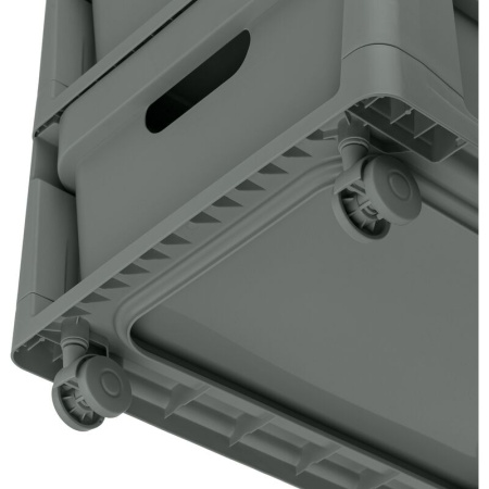 Комод на колесах Econova Luxe (серый, 300х385х690 мм)