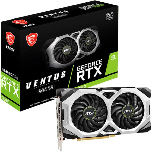 Видеокарта MSI GeForce RTX 2060 VENTUS OC RU