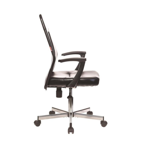 Кресло офисное Easy Chair 225 DSL PTW черное (искусственная кожа/сетка/пластик/металл)