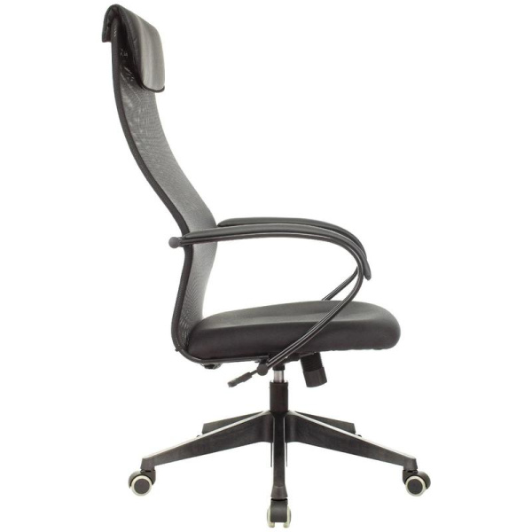 Кресло для руководителя Easy Chair 655 LT черное (сетка/ткань, пластик)