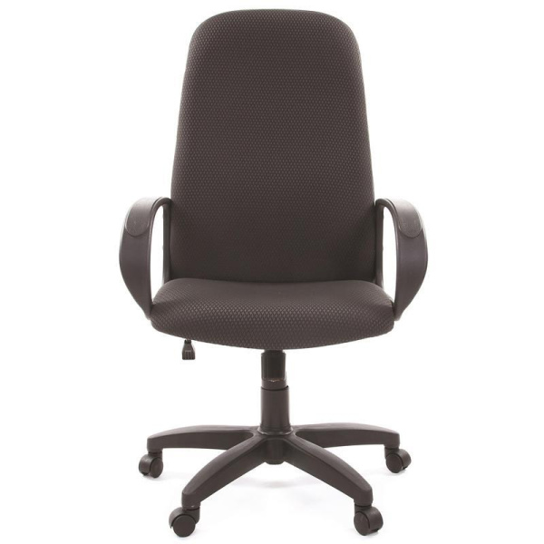 Кресло для руководителя Chairman 279 серое/черное (ткань, пластик)