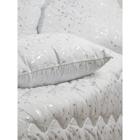 Подушка Эльф SILVER 50х70 см искусственный лебяжий пух/микрофибра