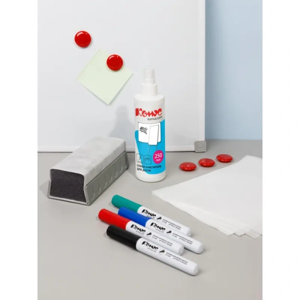 Спрей для чистки маркерных досок Комус 125 мл