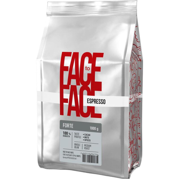 Кофе в зернах Face to Face Forte 1 кг