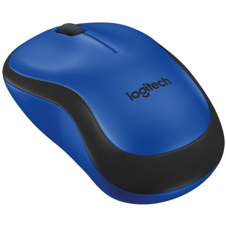 Мышь беспроводная Logitech M221 синяя (910-004883)