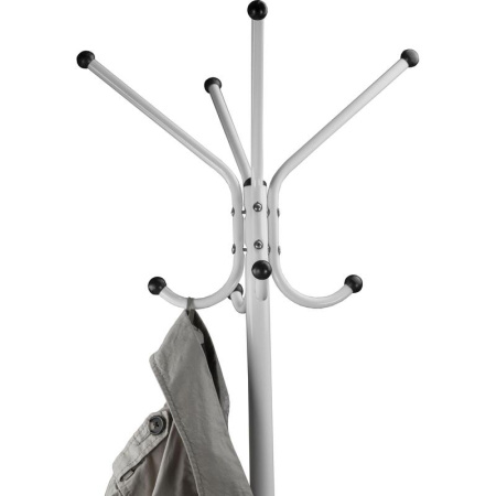 Вешалка напольная (стойка) Пико-3 на 4 персоны (белый)