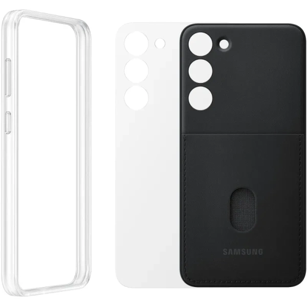 Чехол-накладка Samsung Frame Case для Samsung Galaxy S23+ черный  (EF-MS916CBEGRU)