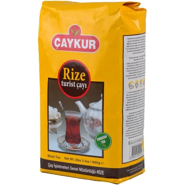 Чай листовой чёрный Caykur Rize Turist 1 кг