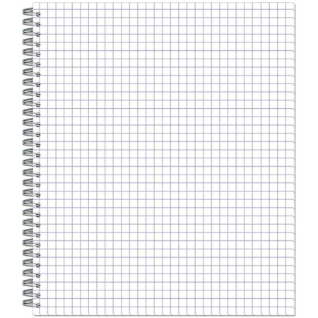 Бизнес-тетрадь Полином А4 120 листов черная в клетку на спирали (203х290  мм)