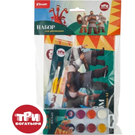 Набор школьный Комус Три Богатыря 5 предметов