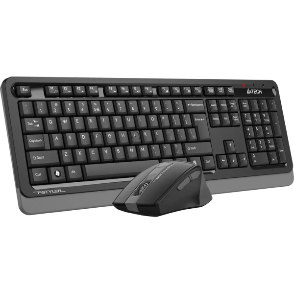 Комплект беспроводной клавиатура и мышь A4Tech Fstyler FG1035 (FG1035  GREY)