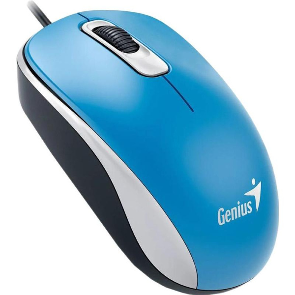 Мышь компьютерная Genius DX-110 синяя (31010009402)
