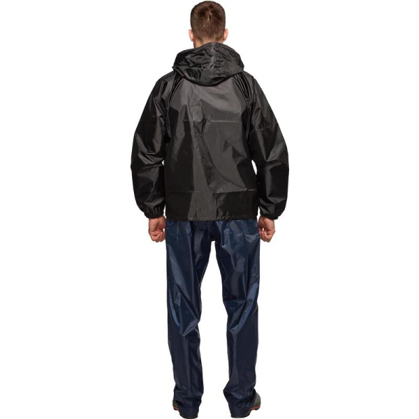 Куртка-ветровка Лидер черная (размер 52-54, рост 182-188)