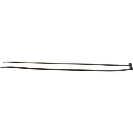 Хомут (стяжка) пластиковый Вихрь 300x4.8 мм черный 100 штук