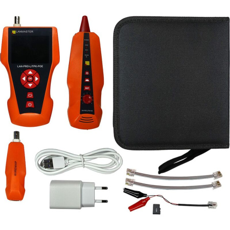 Тестер Lanmaster LAN-PRO-L/TPK-POE