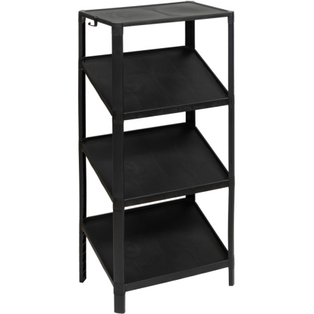 Этажёрка для обуви VIKEA compact (чёрный, 445х295х1005 мм)