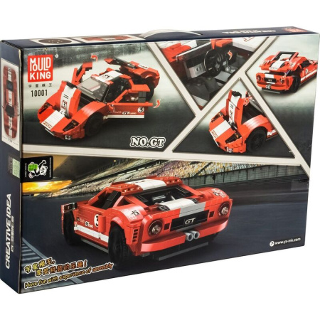 Конструктор робототехнический Mould King 10001 Спортивная машина GT от 8  лет (80002824)