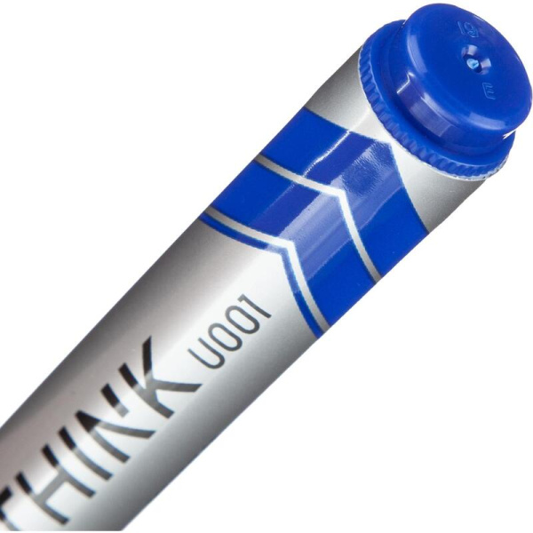 Маркер для белых досок Deli Think синий (толщина линии 2 мм) круглый  наконечник