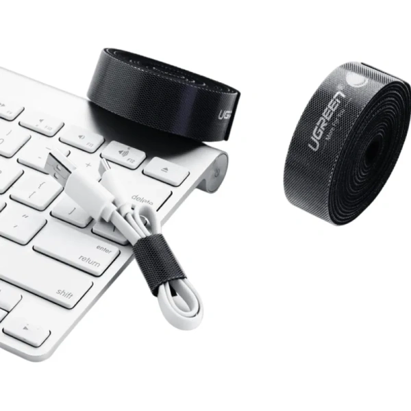 Стяжка (хомут) Ugreen 2000x20 мм черная 1 штука в упаковке (40354)