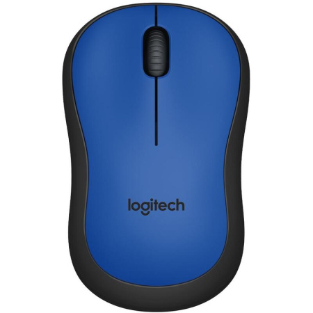 Мышь беспроводная Logitech M221 синяя (910-004883)