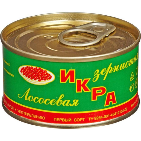 Икра лососевая Находка 140 г