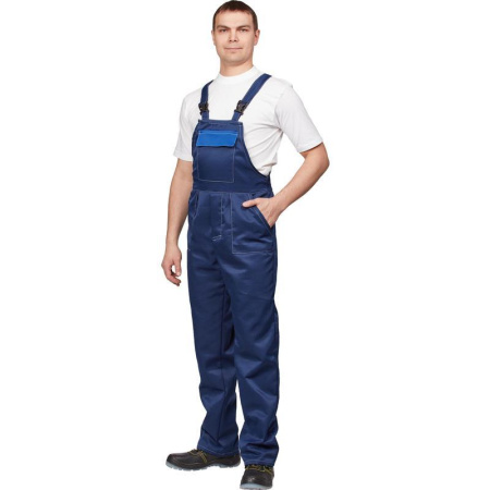 Костюм рабочий летний мужской л16-КПК синий/васильковый (размер 60-62, рост 170-176)