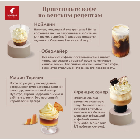Кофе в зернах Julius Meinl Vienna Melange 1 кг (пакет)